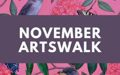 November 3 First Fridays Artswalk features New Art Exhibits, Open Studios, and a Free Kids’ Paint & Sip!